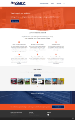 DayStar Signs New Home Page