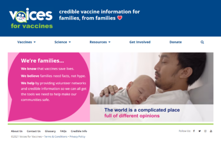 Voices For Vaccines Home