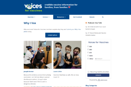 Voices For Vaccines Blog